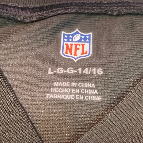 Size Large 14 16 Cleveland Browns Jersey Shirt Boys Girls Youth - Picture 2 of 3